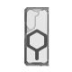 2. UAG Urban Armor Gear Plyo Pro Hülle für Samsung Galaxy Z Fold5, Aschgrau (transparent)/Weltraumgrau