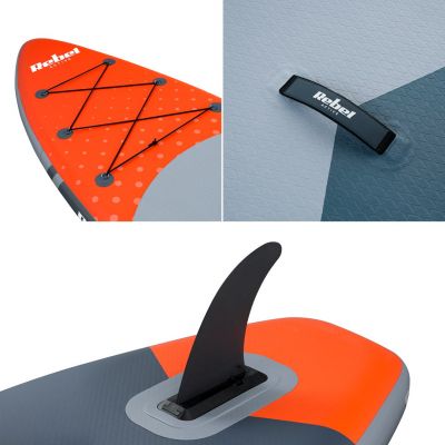 8. Aufblasbares SUP-Board REBEL ACTIVE 350 x 81 x 15 cm, orange