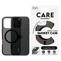 CARE by PanzerGlass Flaggschiff-Hülle iPhone 16 Pro 6,3" rauch/rauchig MagSafe 1350