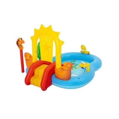 32. Bestway 53118 aufblasbarer Spielplatz 264x188x140cm
