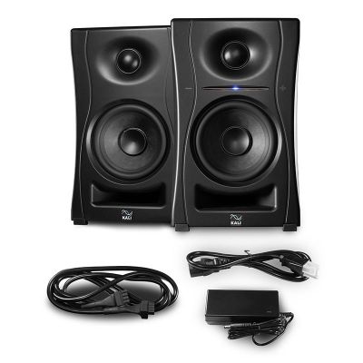 3. KALI AUDIOLP-UNF – Paar Bluetooth-Monitorlautsprecher. Multimedia-Lautsprecher, schwarz.