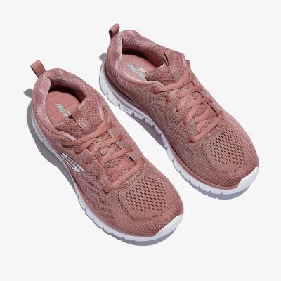 6. Skechers Graceful Get Connected Rosa Damen Sneakers (12615-MVE)