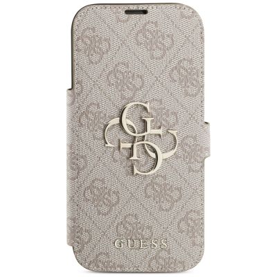 3. Guess Book 4G Metall-Logo-Hülle für iPhone 17 Pro – Pink