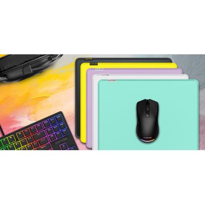 6. HATOR Tonn EVO XXL Gaming-Mauspad Schwarz