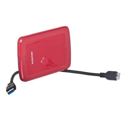 2. Externe Festplatte ADATA HV300 (1 TB; 2,5"; USB 3.2; Rot)