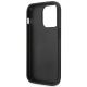 7. Guess Saffiano Strap Case für iPhone 14 Pro - Schwarz