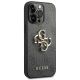 9. Guess 4G Big Metal Logo Case für iPhone 14 Pro - Grau