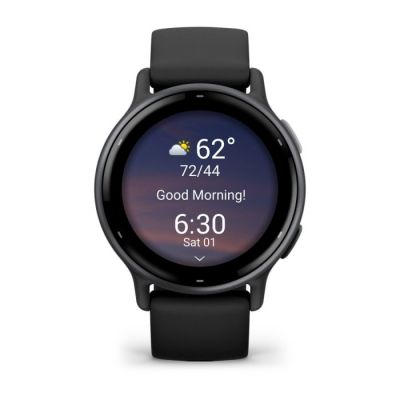 4. Garmin Vivoactive 5 42 mm schwarze Uhr
