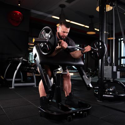 4. TPC25 OLYMPISCHE POLYURETHANPLATTE CPU 25 KG HMS