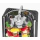 2. Clatronic DVG 3686 elektrischer Kebabgrill (vertikal; 1400 W; schwarz)