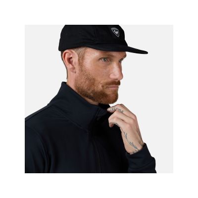 3. ROSSIGNOL Mid Layer Thin Herren-Sweatshirt Schwarz