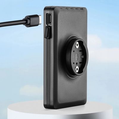 5. Rockbros JP008 Fahrrad-Frontlicht für Theke mit Powerbank 5000mAh 150lm IPX6 - schwarz