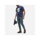 3. MILLET Cimaï Summit Ts Ss M Marineblaues Herren-T-Shirt