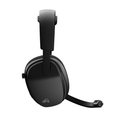 7. Glorious Gaming GHS Wireless InfinitePlay Headset Kabelloses Bluetooth-Kopfband mit Ladestation Schwarz