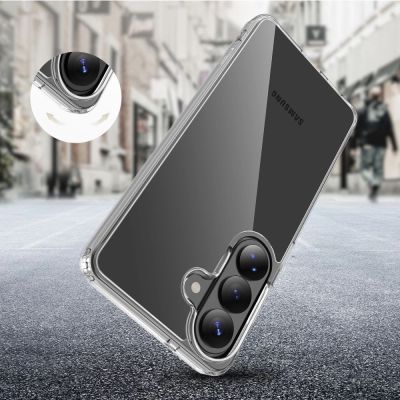 4. Tech-Protect FlexAir Hybrid-Hülle für Samsung Galaxy S26+ - Transparent