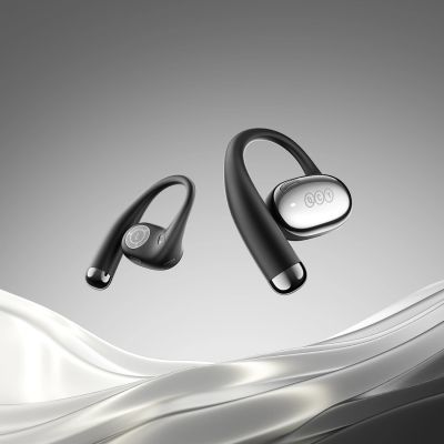 10. OWS QCY Crossky R70 LDAC IPX5 Kopfhörer mit Ohrhaken – Schwarz
