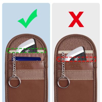3. Tech-Protect KLR100 RFID-blockierendes Autoschlüsseletui – braun