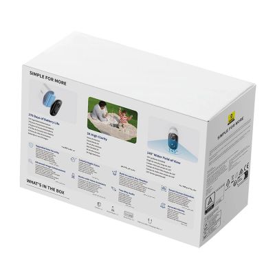 5. Baseus Security N1 Plus 2K Außenkamera – Weiß