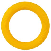 Gummiring, Durchmesser 17 cm - Gelber Tullo