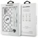 7. Karl Lagerfeld IML Crossbody Monogram Karl & Choupette Head MagSafe Hülle für iPhone 16 - Transparent