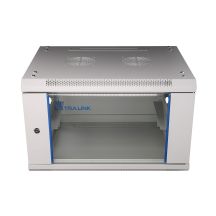 Extralink 6U 600x600 Grauer Wand-Rackschrank