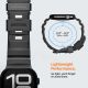 13. Spigen WBS2 Armband für Apple Watch 44 / 45 / 46 / 49 mm - Schwarz