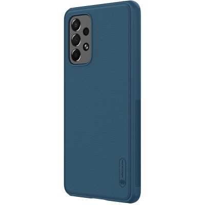 2. Nillkin Super Frosted Shield Pro robuste Schutzhülle für Samsung Galaxy A73 blau