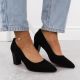 10. Sergio Leone W PB403 SK429B Pumps mit Blockabsatz