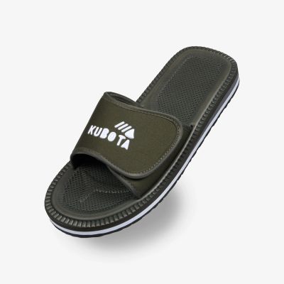 2. Kubota Flip-Flops mit Klettverschluss khaki K0000-100-005-19-1