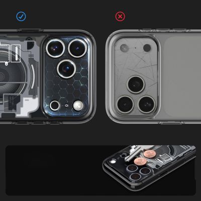 12. Spigen Ultra Hybrid MagSafe Zero One Hülle für iPhone 18 Pro / 17 Pro – Schwarz
