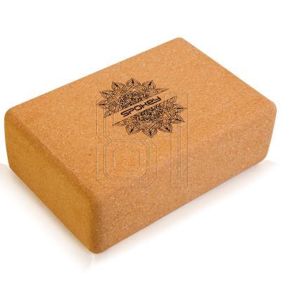 2. Spokey Nidra SPK-943415 cork yoga cube