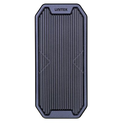6. UNITEK USB-C M.2 SSD NVMe/SATA Gehäuse, 10 Gbit/s, RGB
