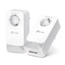 Powerline-Netzwerkadapter TP-Link PG2400P KIT, 1428 Mbit/s, kabelgebundenes LAN, Weiß, 2 Stück