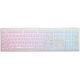Ducky One 3 Classic Gaming-Tastatur Reinweiß USB Deutsch Weiß
