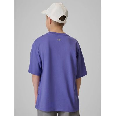 2. Baumwoll-T-Shirt für Jungen 4F 4FJRSS26TTSHM3903-51S