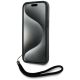 4. Karl Lagerfeld Saffiano Athleisure Stripes Cord iPhone 15 Pro Hülle - Rosa
