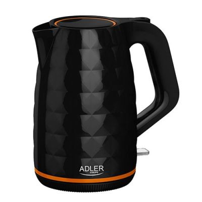 Wasserkocher Adler AD 1277 b (2200 W, 1,7 l; schwarz)