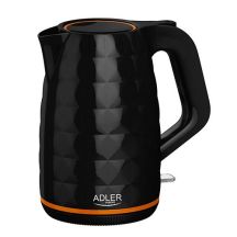 Wasserkocher Adler AD 1277 b (2200 W, 1,7 l; schwarz)