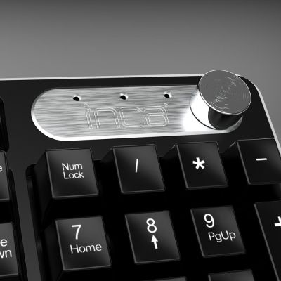 3. Inca IWS-549U Tastatur und Maus inklusive, kabellos (RF) + USB, Schwarz