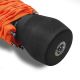 7. EuroSCHIRM Light Trek Automatik-Regenschirm, orange, kompakt, aus Fiberglas und Polyester