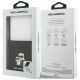 8. Karl Lagerfeld Karl&Choupette Saffiano Pins Hülle für Samsung Galaxy Z Flip 8 - Schwarz