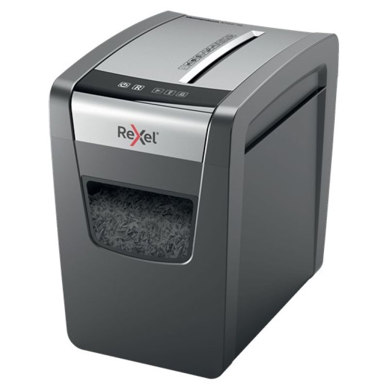 3. Rexel Momentum X312-SL Slimline Aktenvernichter, 12 Blatt, 23-Liter-Auffangbehälter