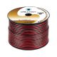 2,5-mm-Lautsprecherkabel, schwarz und rot