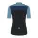 2. Rogelli CORE BLOCK Damen-T-Shirt schwarz/blau M