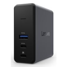 Lenovo X9 Ladestation mit GaN-Anbindung, kabelgebunden, USB 3.2 Gen 2 (3.1 Gen 2), Typ-C, Grau