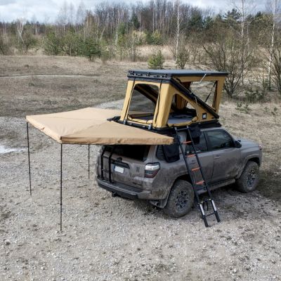 21. Selbsttragende Markise Offlander Batwing 270 L Sand Links 2,5 M OFF_ACC_SIDE270_LL