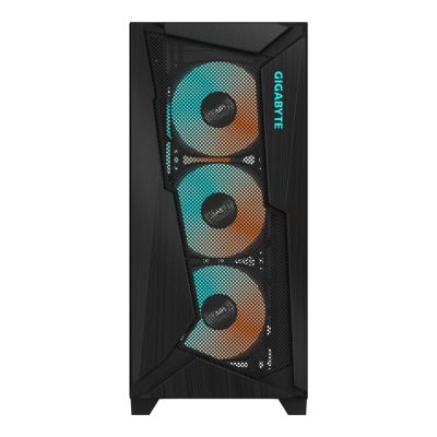 3. ATX-Gehäuse Midi Tower ohne Netzteil/GB-C301G Schwarz GIGABYTE
