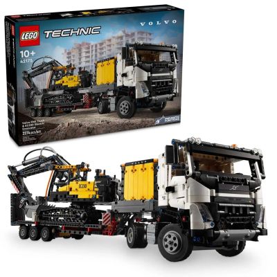 7. LEGO Technic 42175 Volvo FMX LKW und EC230 Elektrobagger