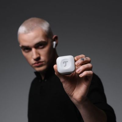 11. Teufel AIRY TWS Pro True-Wireless Bluetooth-Kopfhörer silber-weiß - Kopfhörer - 20 kHz