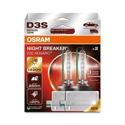 D3S 42V 35W PK32D-5 XENARC NIGHT BREAKER 220 Weiß 4500K Lampenset